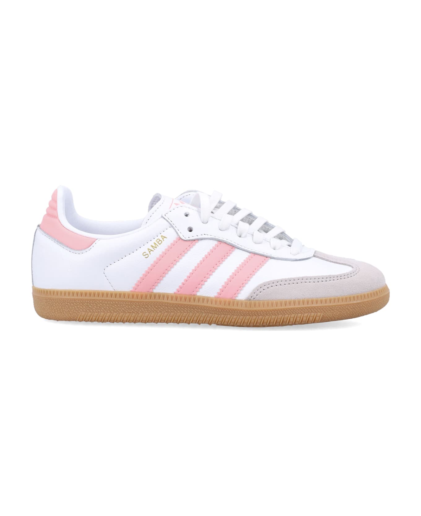 Adidas Originals Kid - Samba Og Sneaker - WHITE/ROSE
