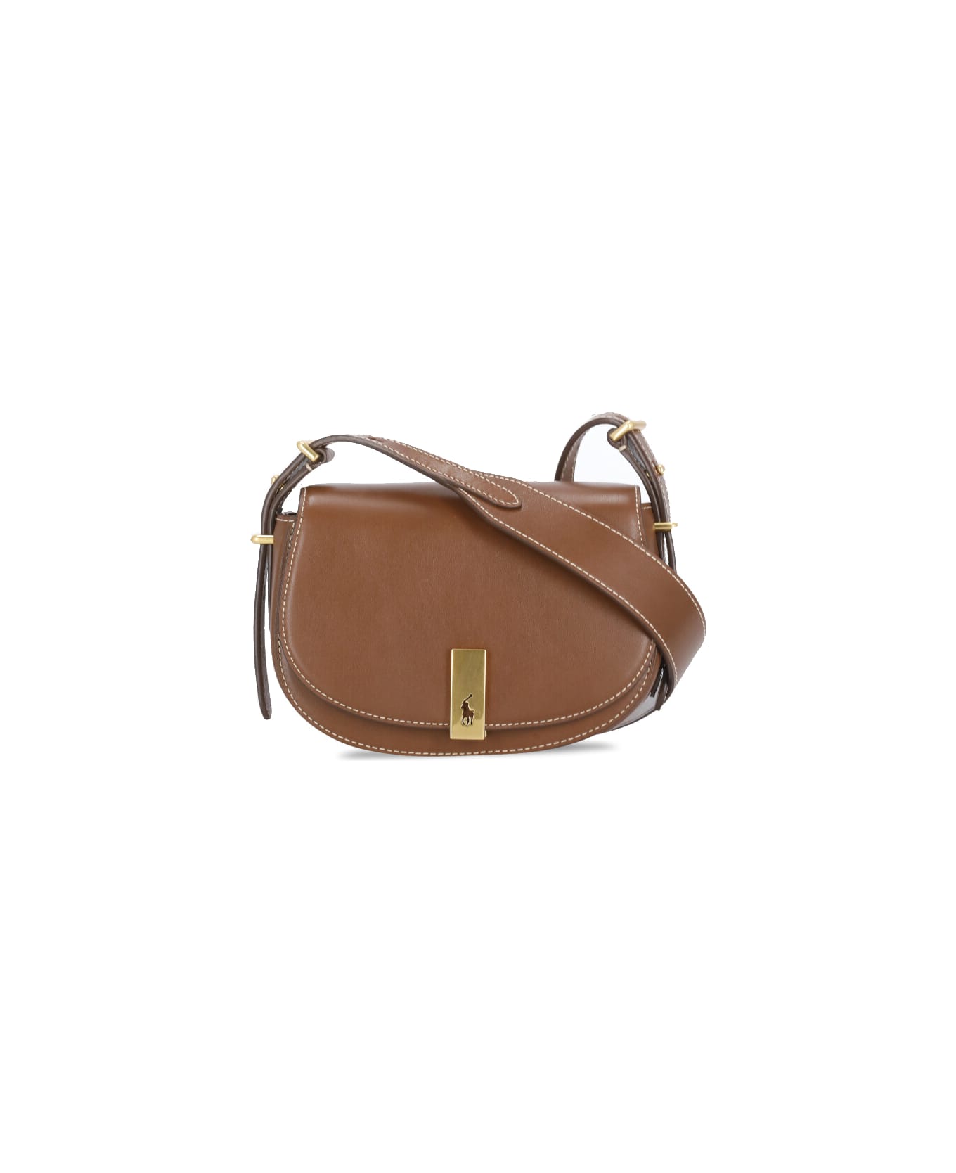 Ralph Lauren Mini Saddle Bag - Brown