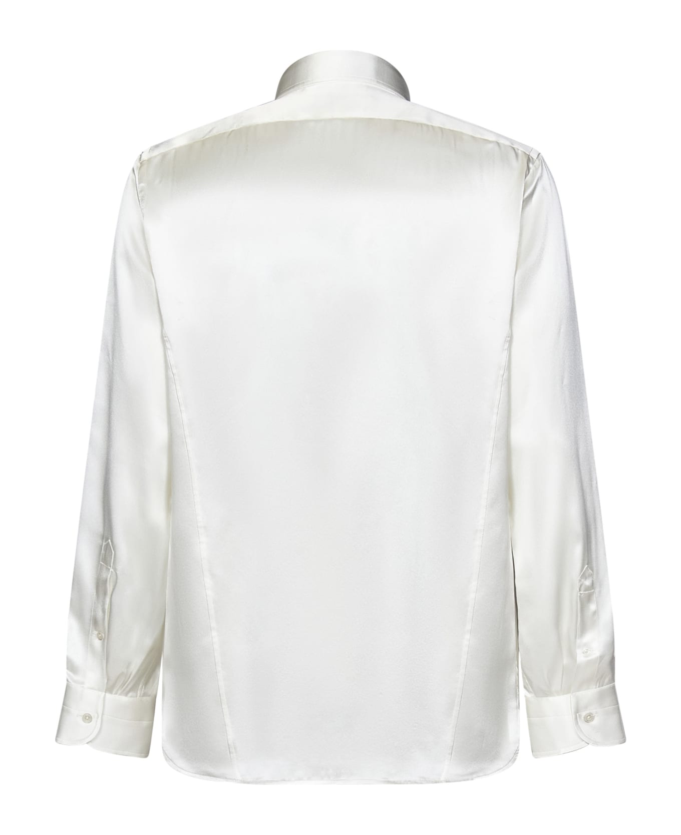 Tom Ford Shirt - Silk White シャツ