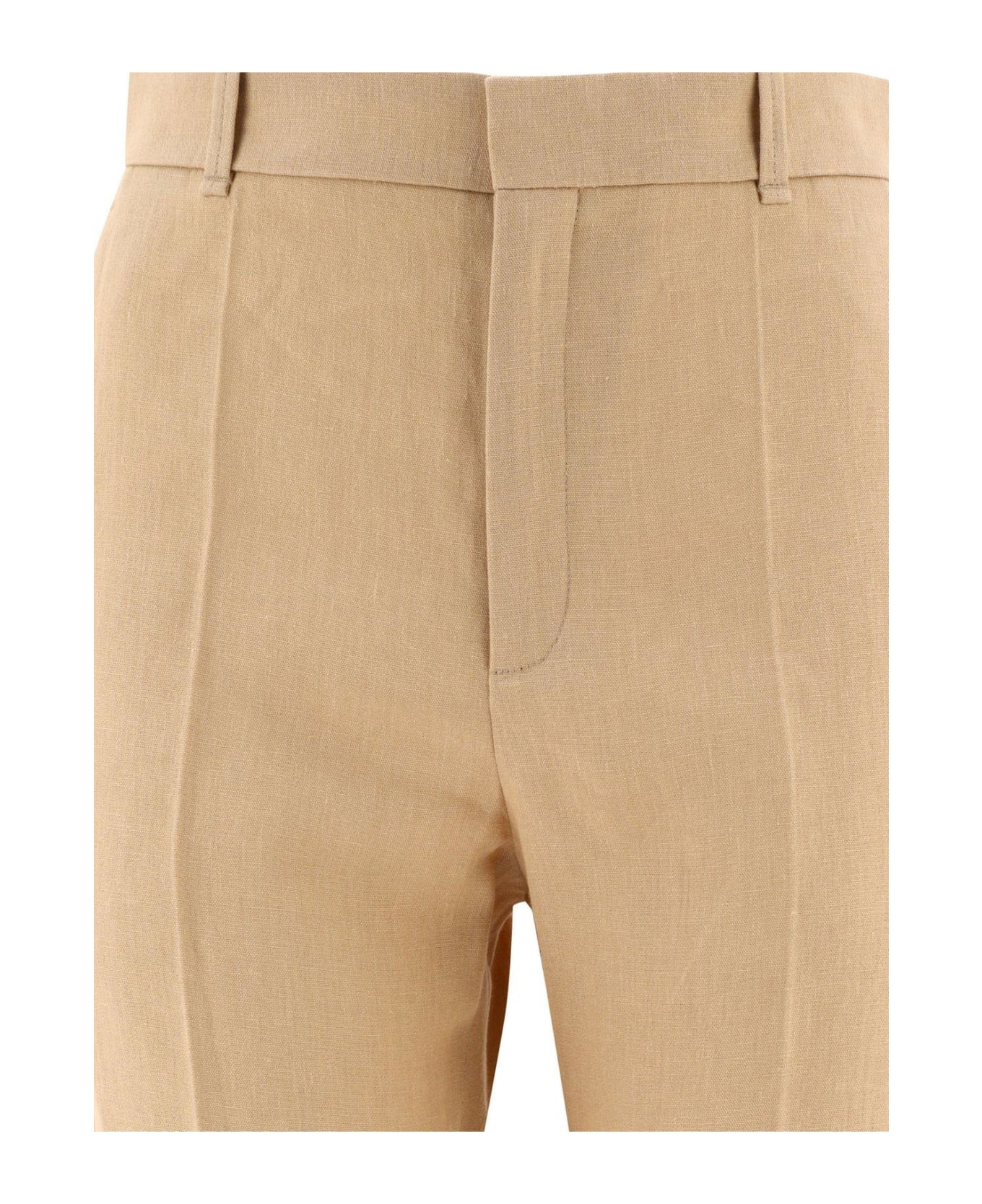Chloé High-waist Tailored Trousers - Beige ボトムス