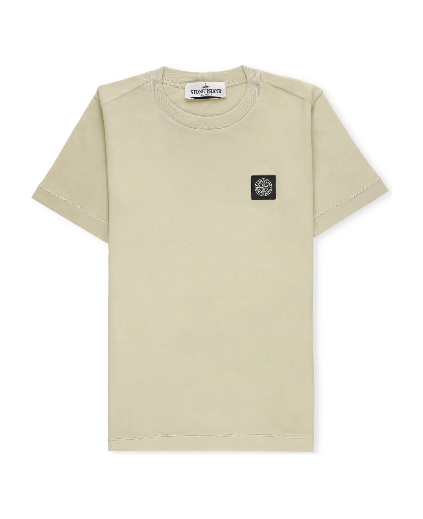 Stone Island Cotton T-shirt - Beige