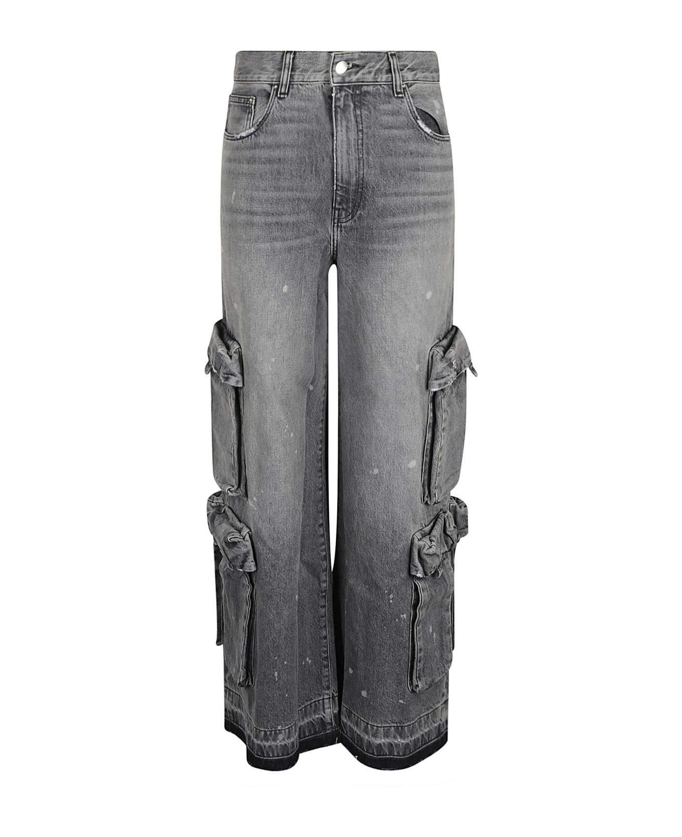 AMIRI Baggy Cargo Jeans - Stone Grey