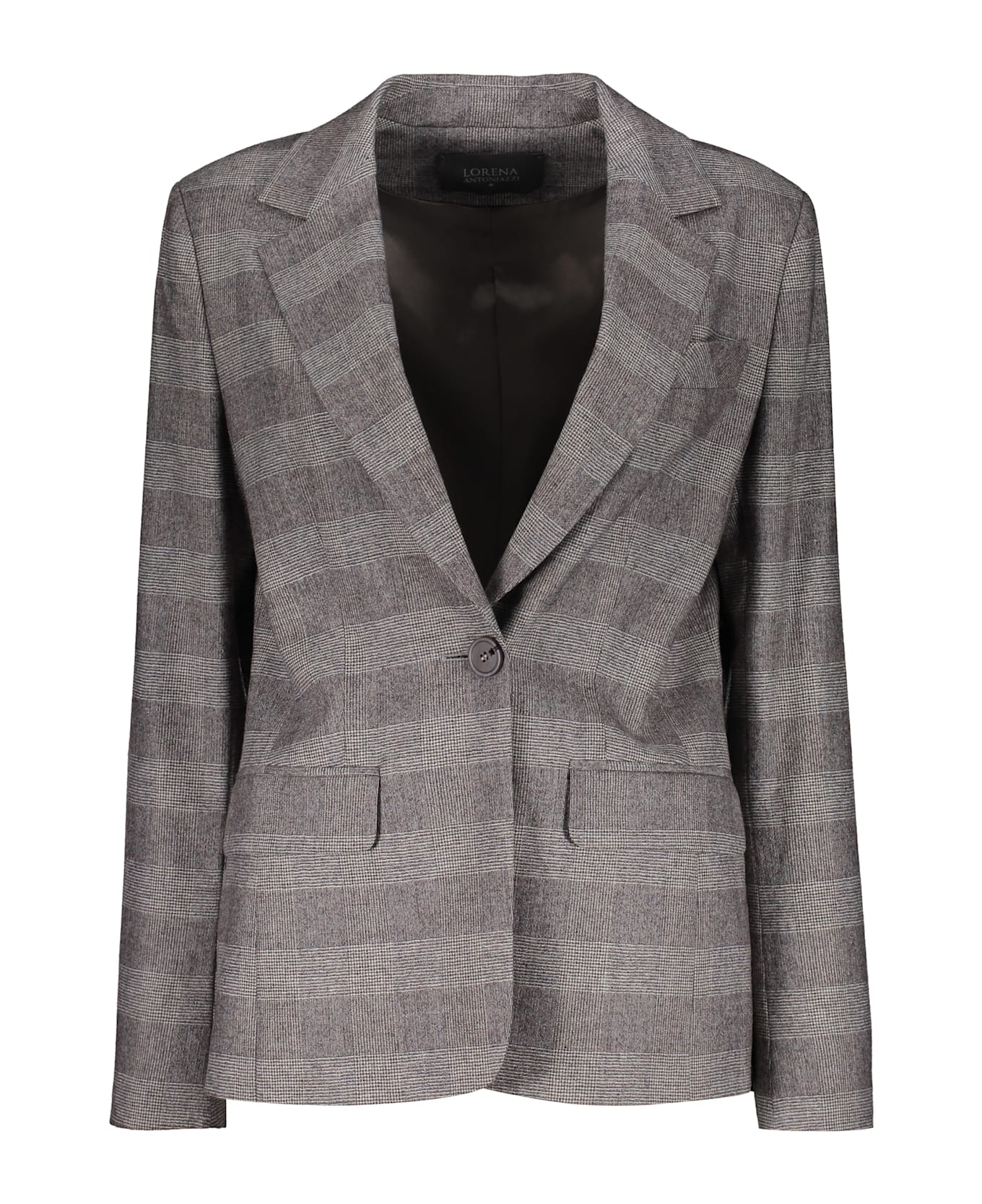 Lorena Antoniazzi Virgin Wool Blazer - grey