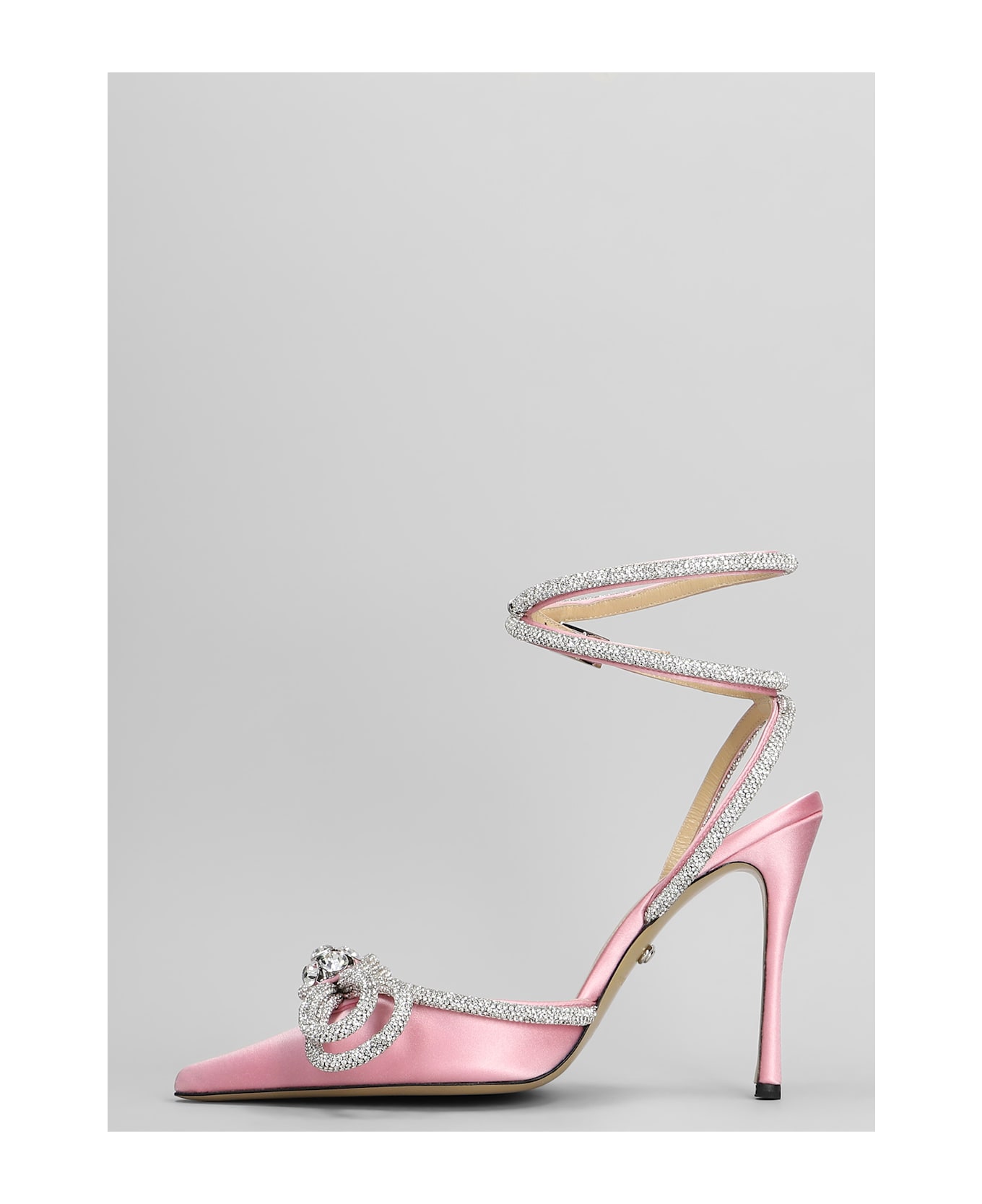 Mach 
Mach Pumps In Rose-pink Silk - rose-pink