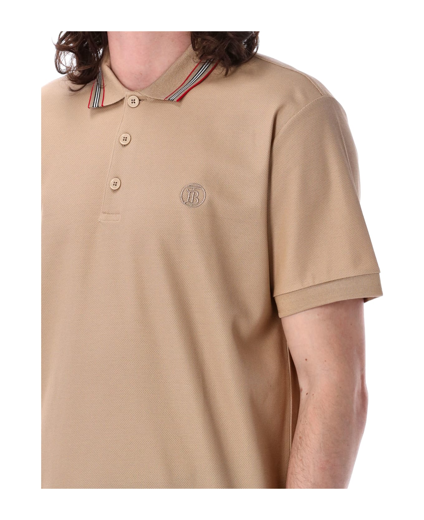 Burberry London Pierson Polo Shirt - SOFT FAWN ポロシャツ