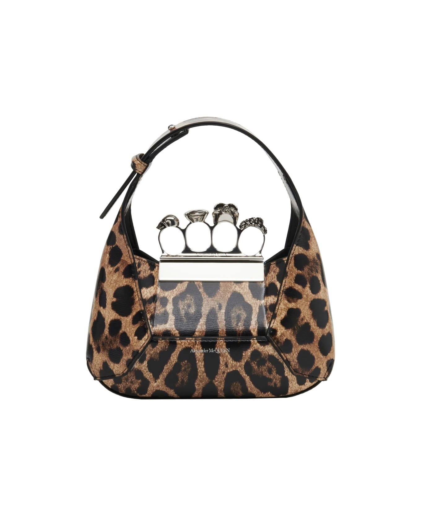 【関税&送料込】Alexander Mcqueen The Jewelled Hobo Alexander Mcqueen The Jewelled Hobo Mini Bag Alexander McQueen