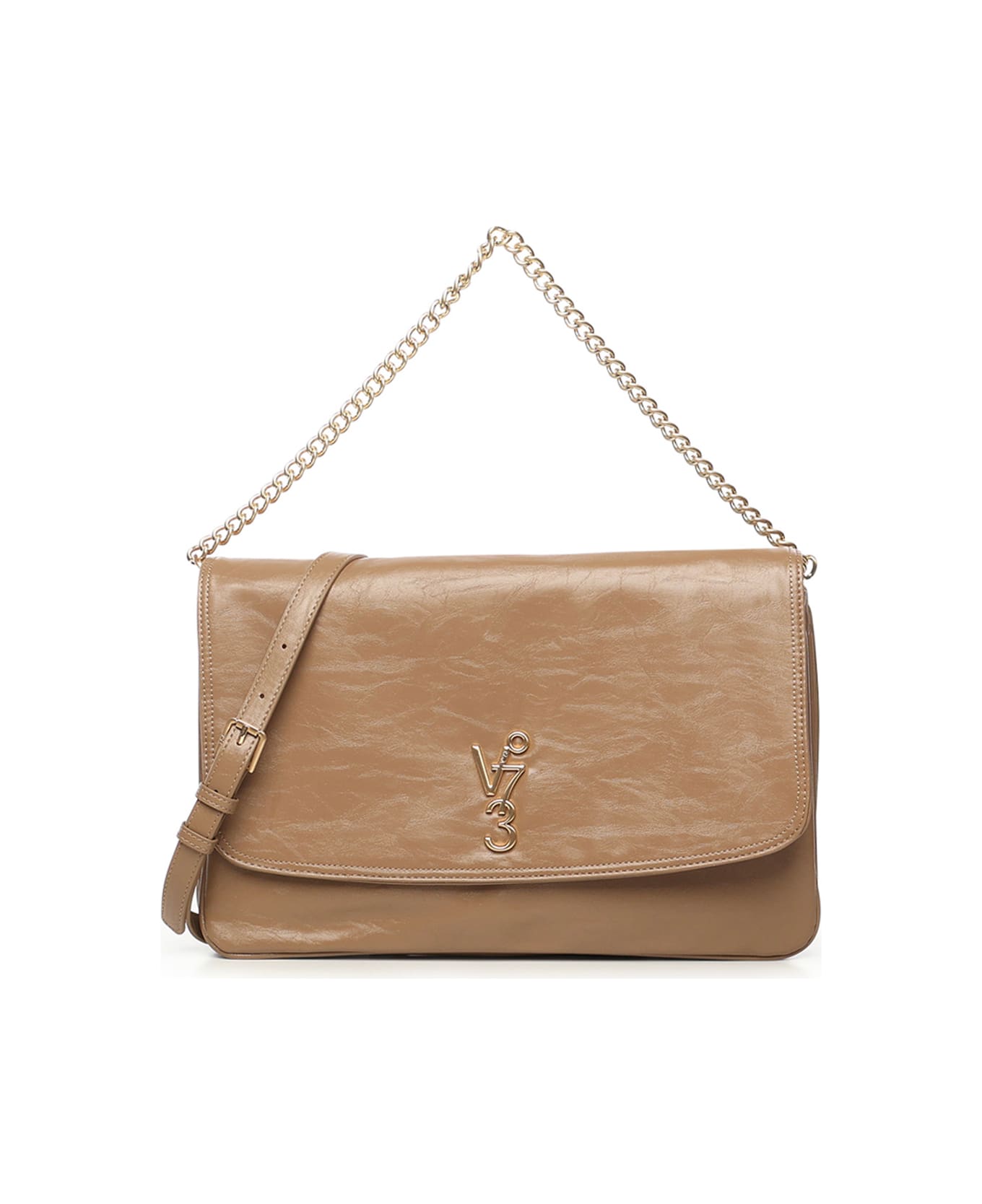 V73 Louise Shoulder Bag - Beige