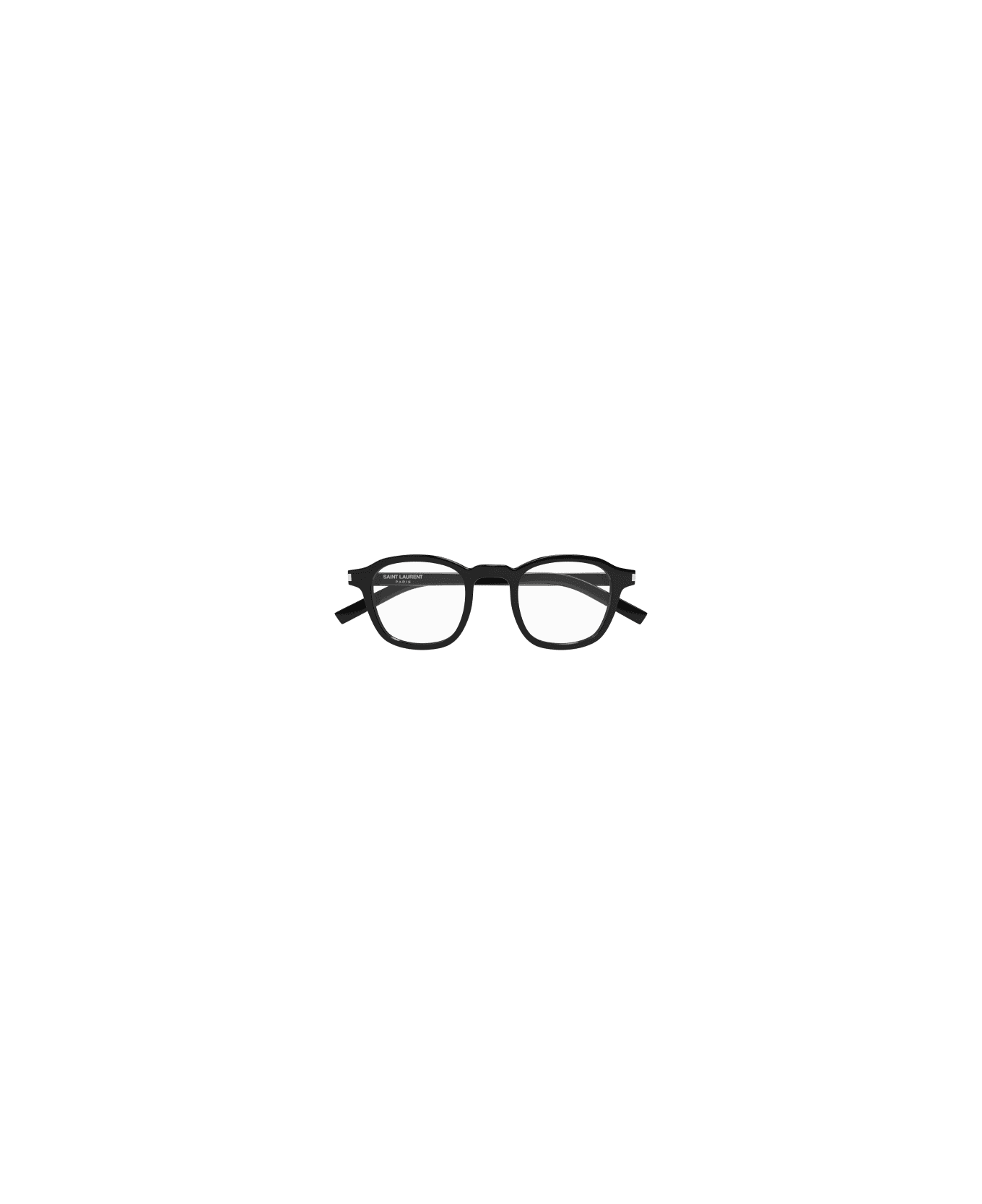 Saint Laurent Eyewear SL 549 SLIM OPT Eyewear - Black Black Transpare