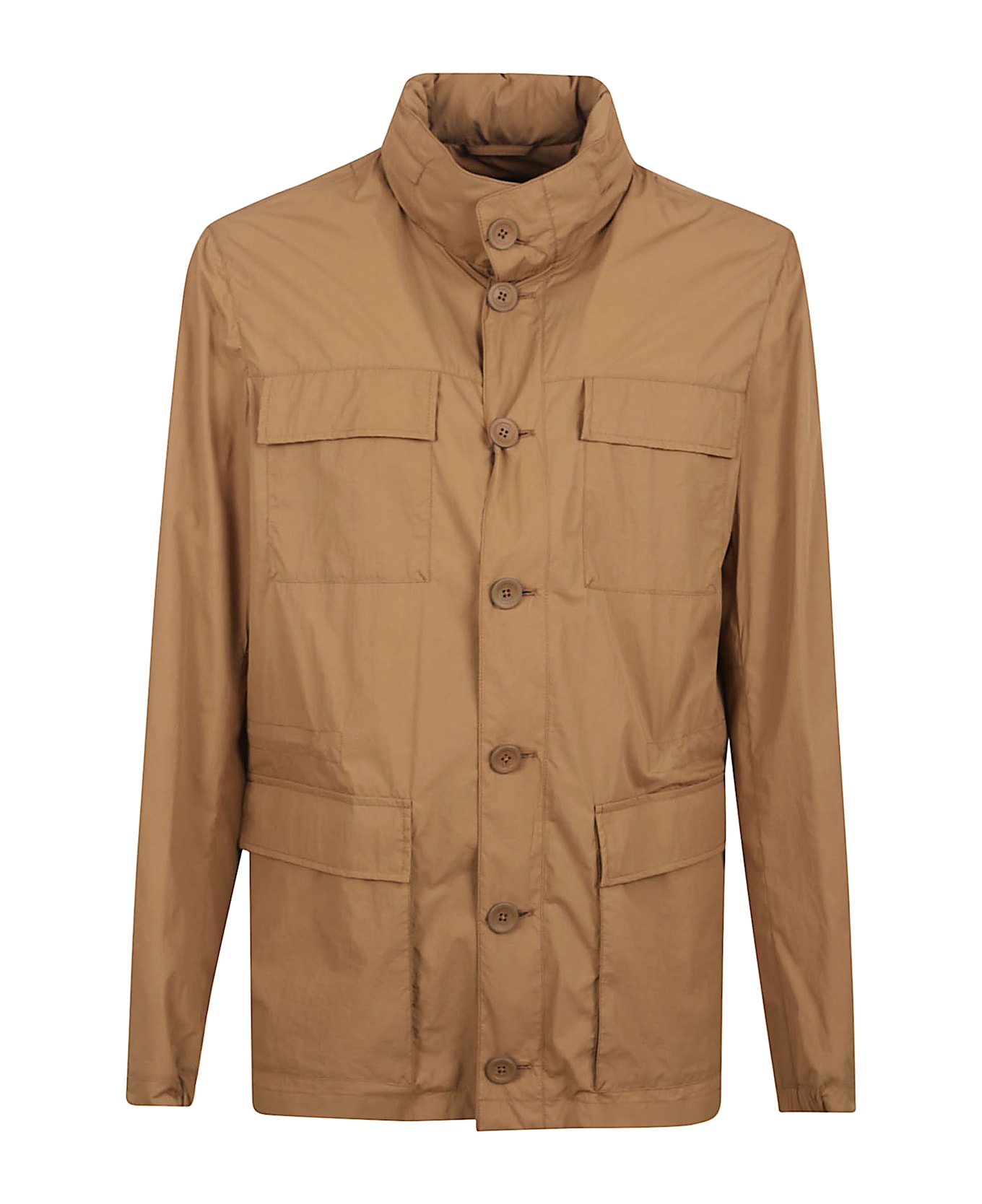 Herno Field Jacket Ultralight Crease - Cammel