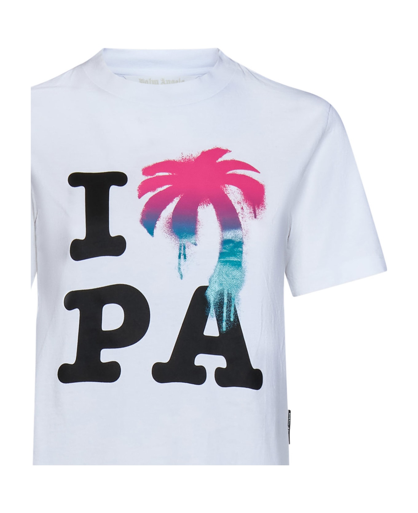 Palm Angels I Love Pa T-shirt - White