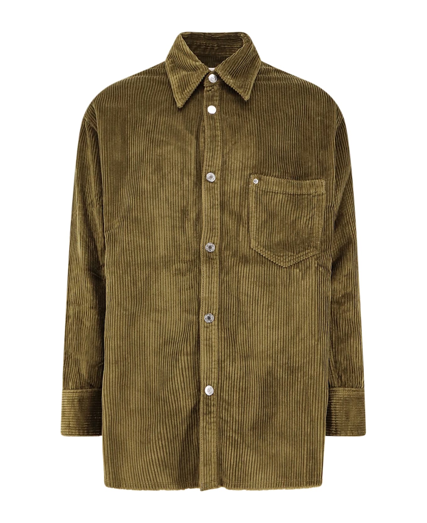 Ami Alexandre Mattiussi Corduroy Shirt - Brown