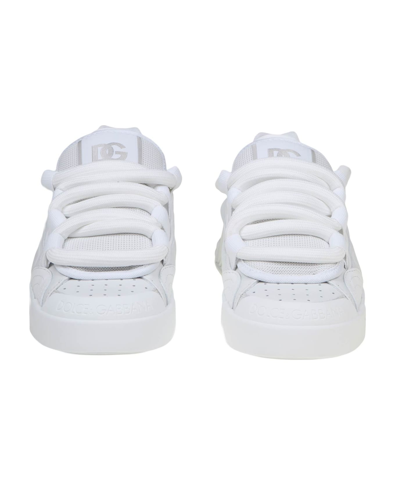 Dolce & Gabbana Sneakers Portofino Space - WHITE スニーカー
