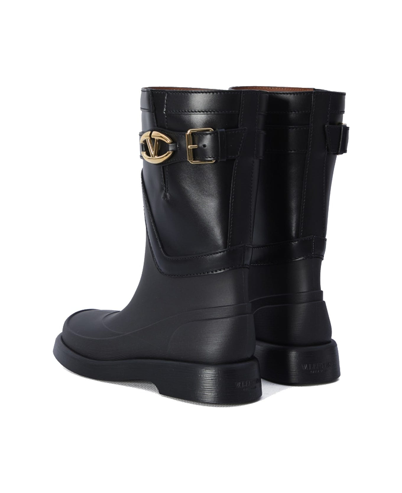 Valentino Garavani Garavani Vlogo The Bold Edition Rain Boots - Black ブーツ