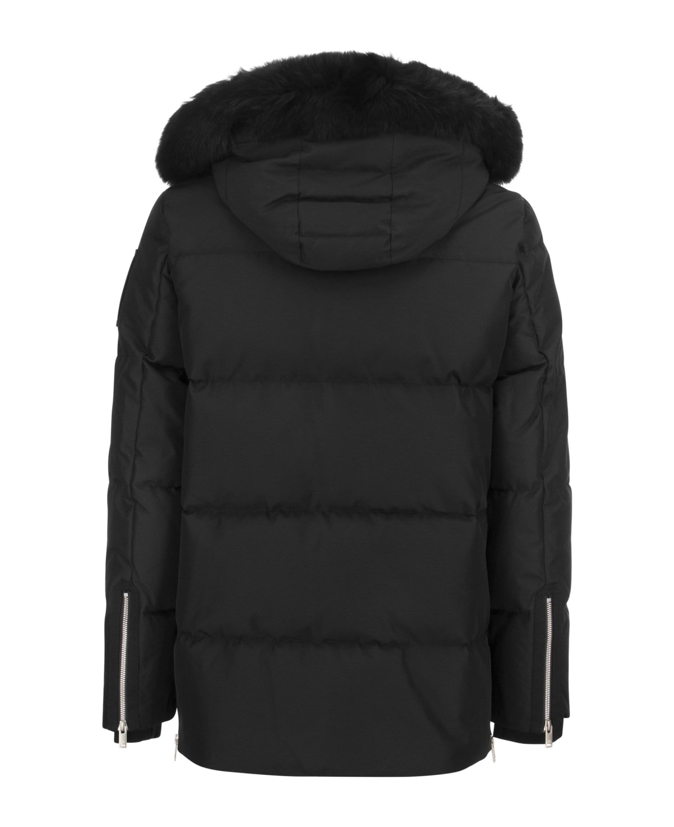 Moose Knuckles Cloud 3q Fur - Hooded And Fur Jacket | italist, ALWAYS ...