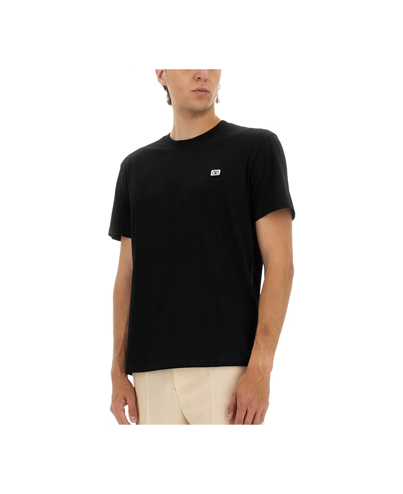 Valentino T-shirt With Signature Vlogo