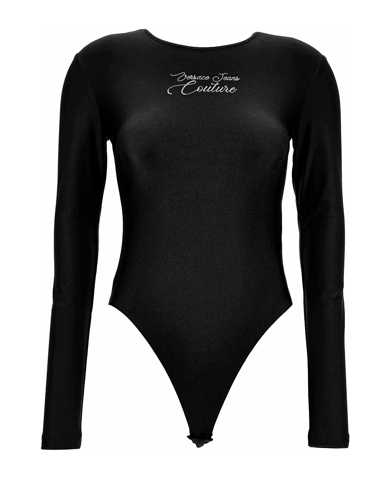Versace Jeans Couture Body With Long Sleeves - Black