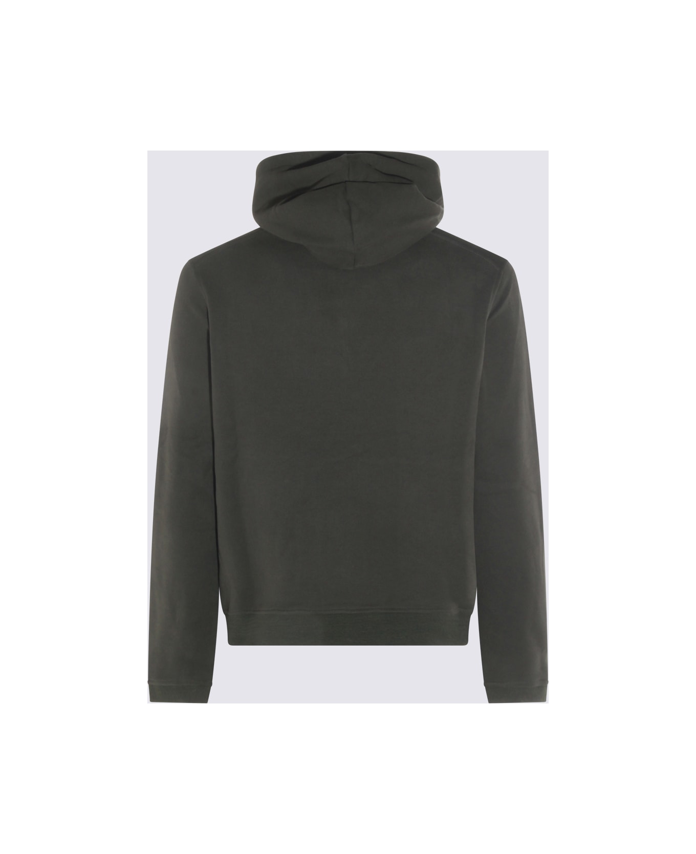 K-Way Military Green Cotton Casual Jacket - GREEN BLACKISH