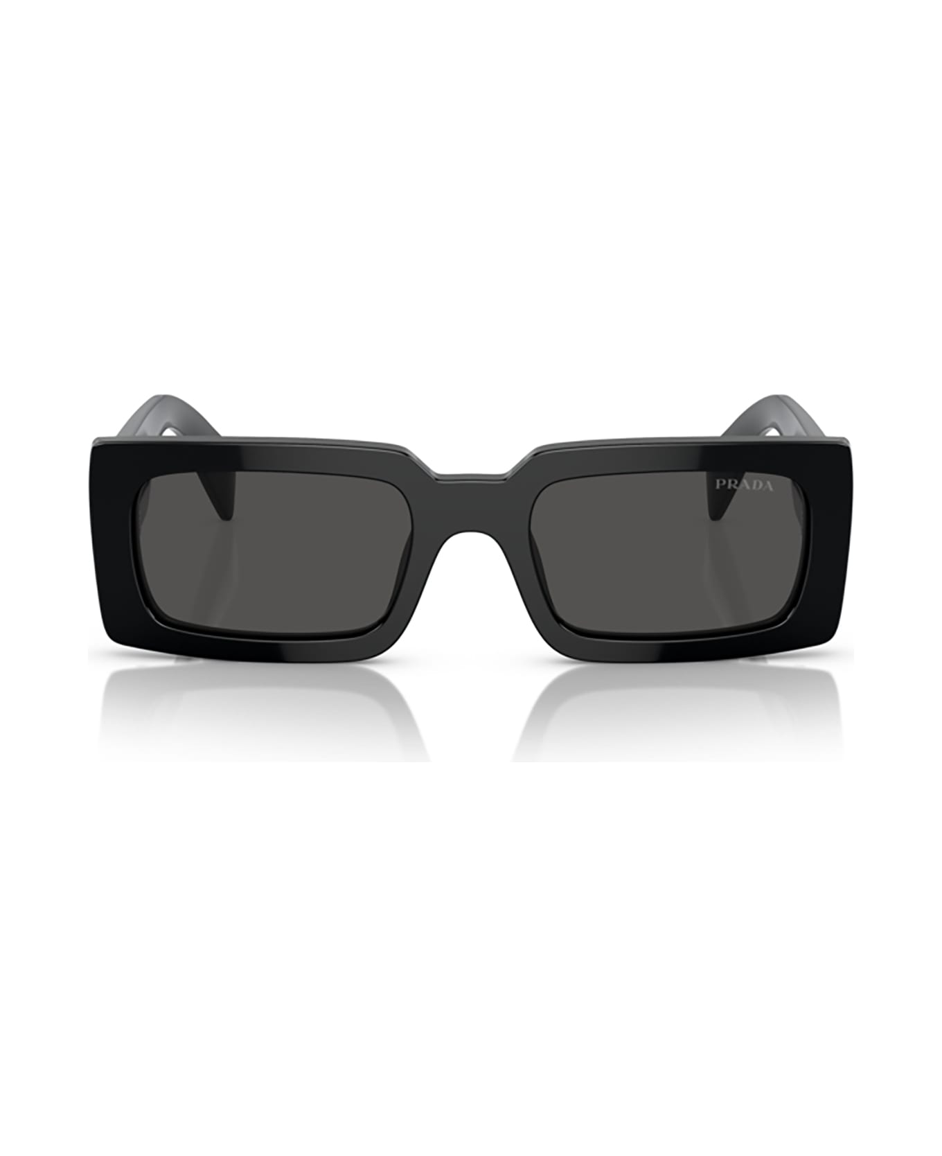 Prada Eyewear Pr A07s Black Sunglasses - Black