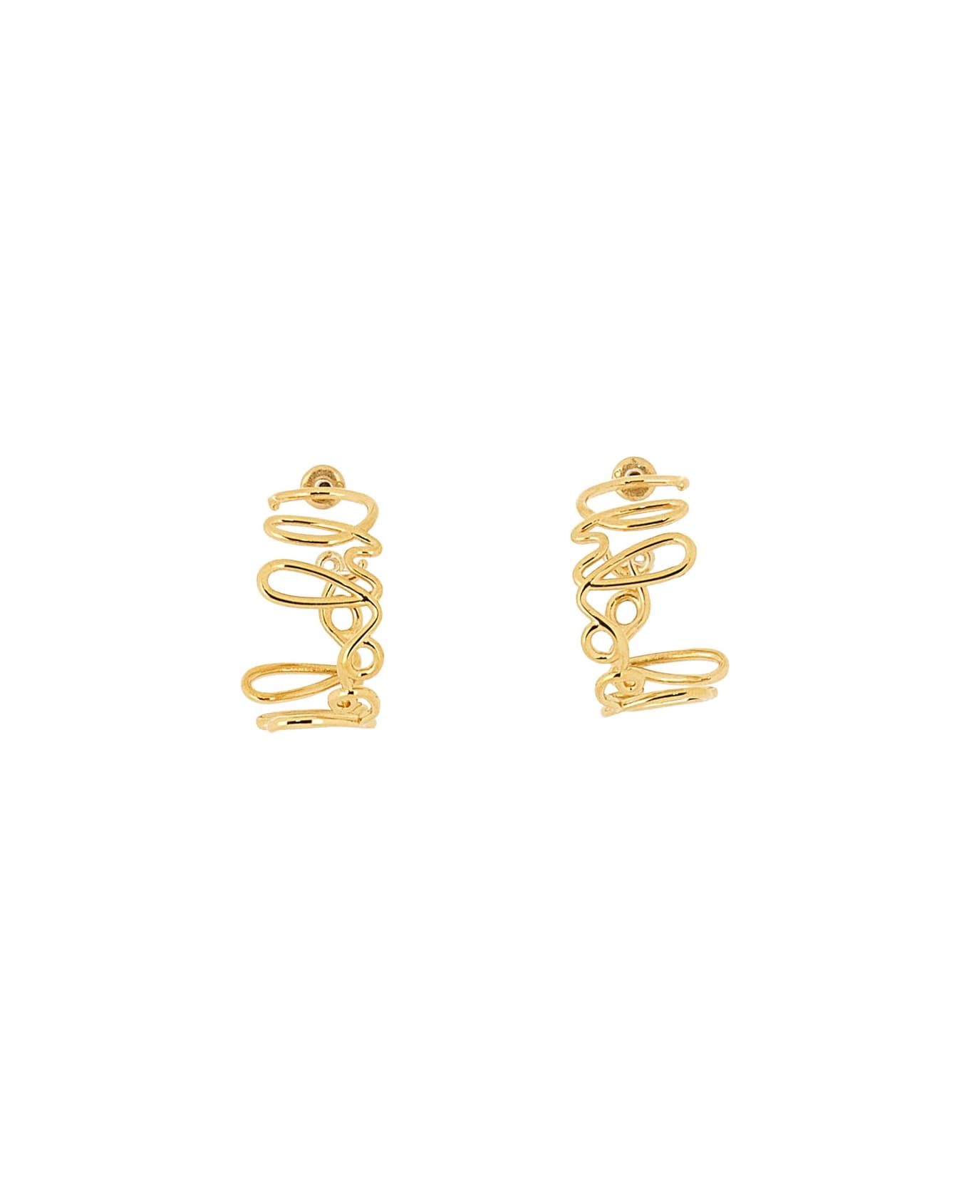 Chloé Logo Earrings - GOLD