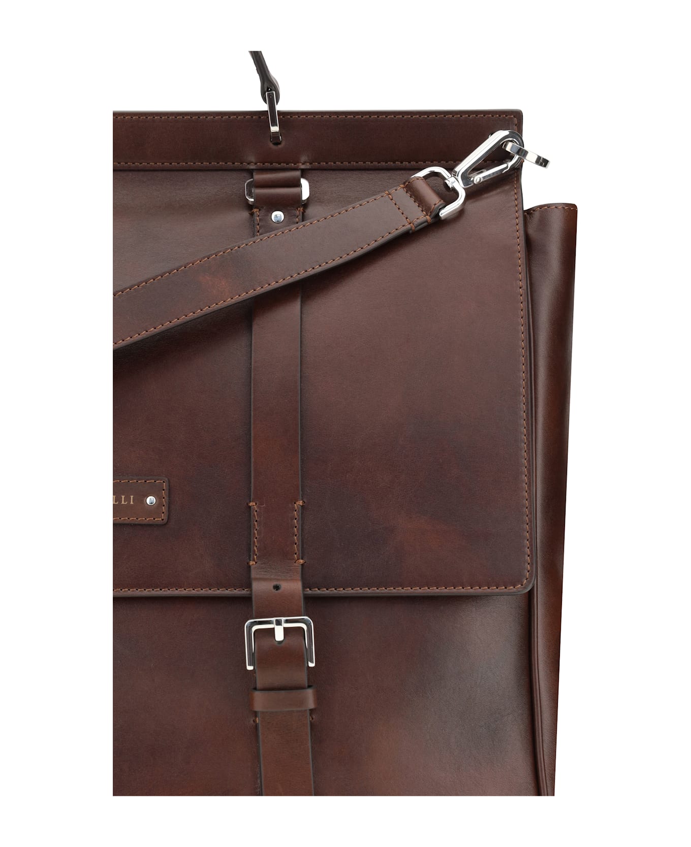 Brunello Cucinelli Leather Travel Bag