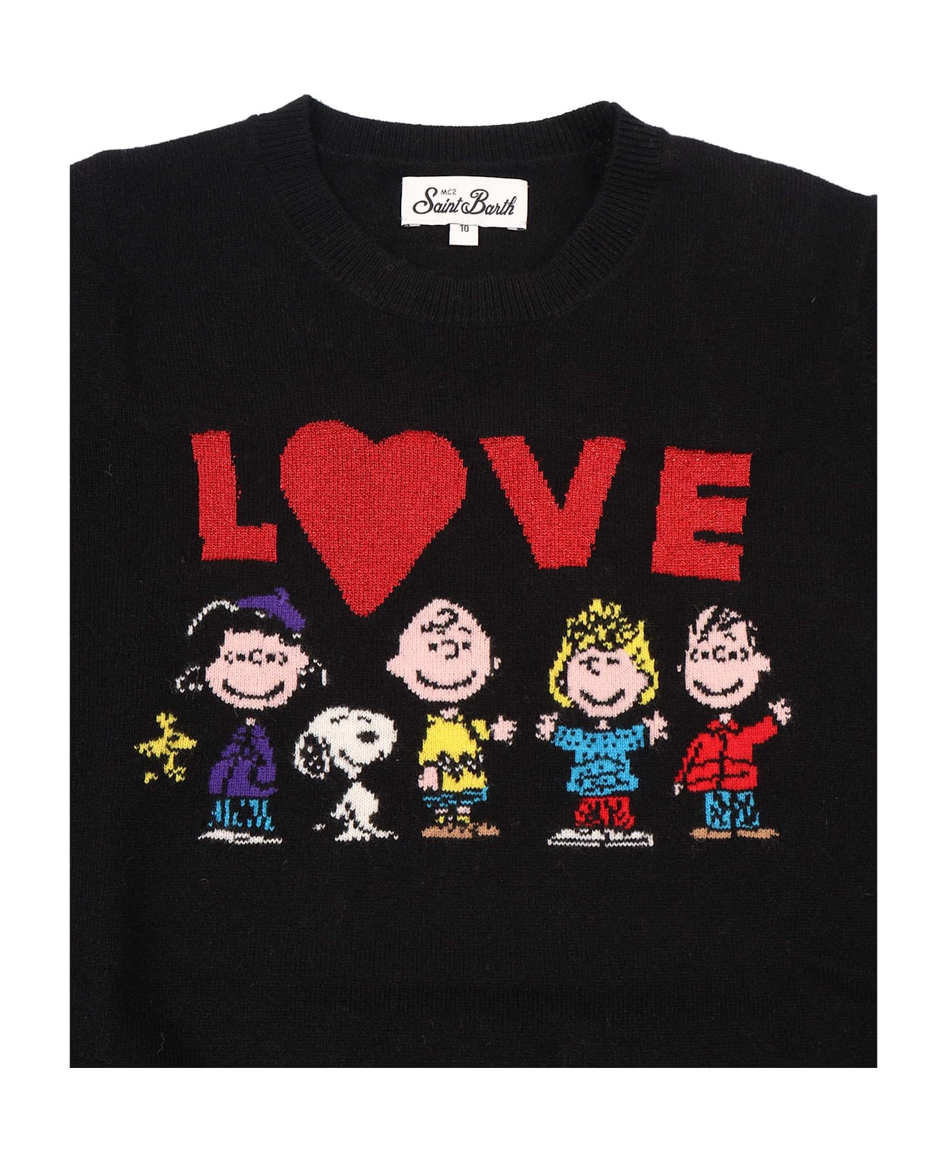 MC2 Saint Barth Princess-peanuts Love 00l - BLACK
