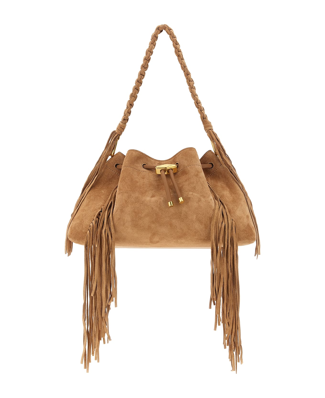 Jimmy Choo 
cinch M
 Shoulder Bag - Brown