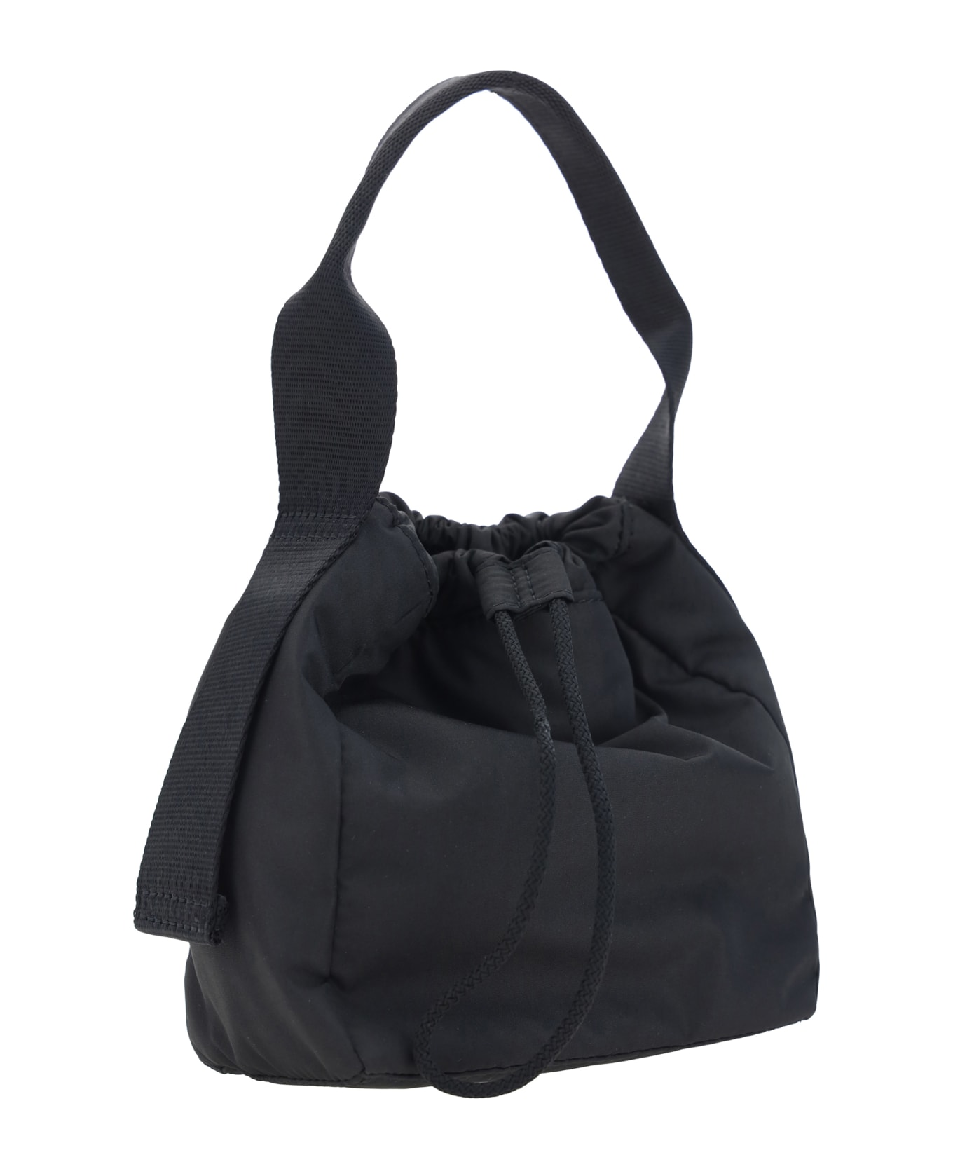 Ganni Recycled Tech Handbag - Black