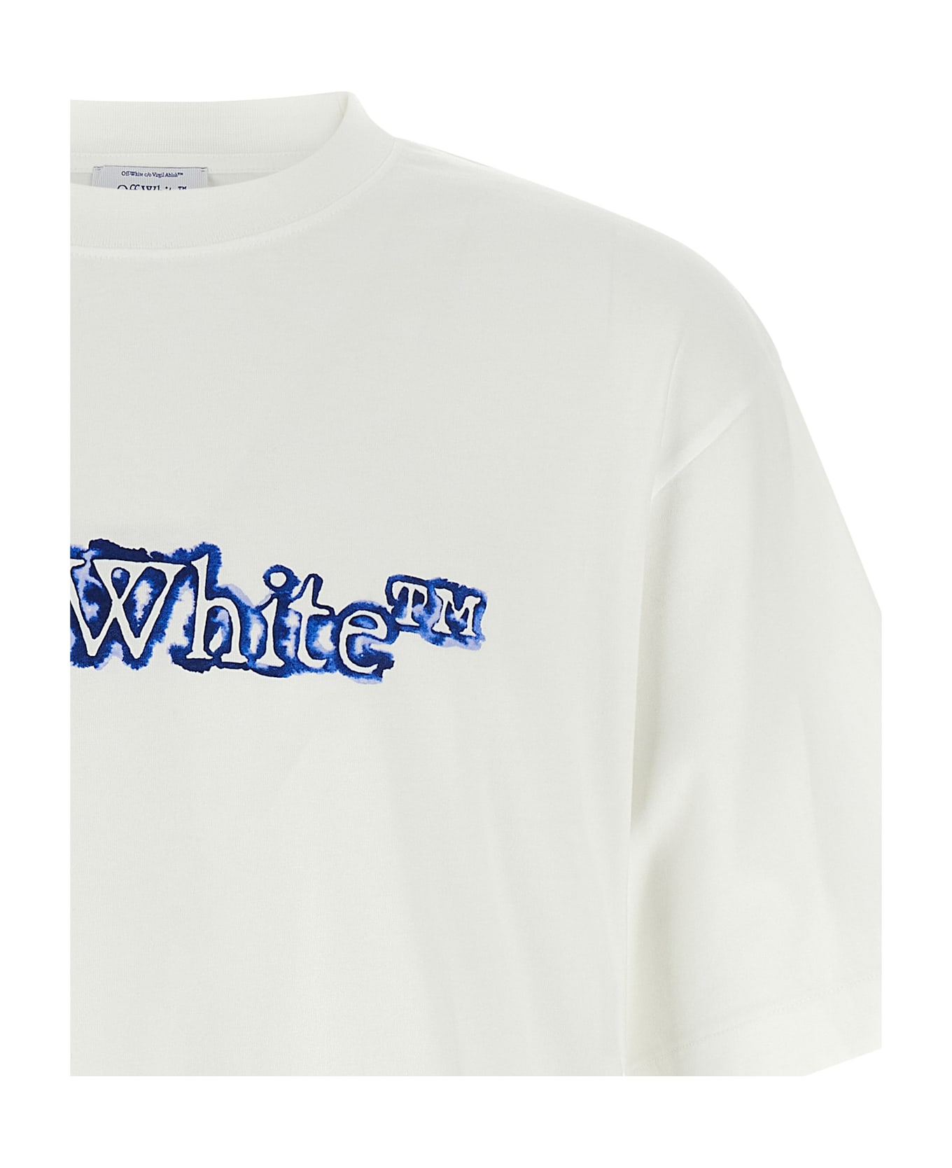 Off-White 
cloudy Arrow Skate
 T-shirt - White