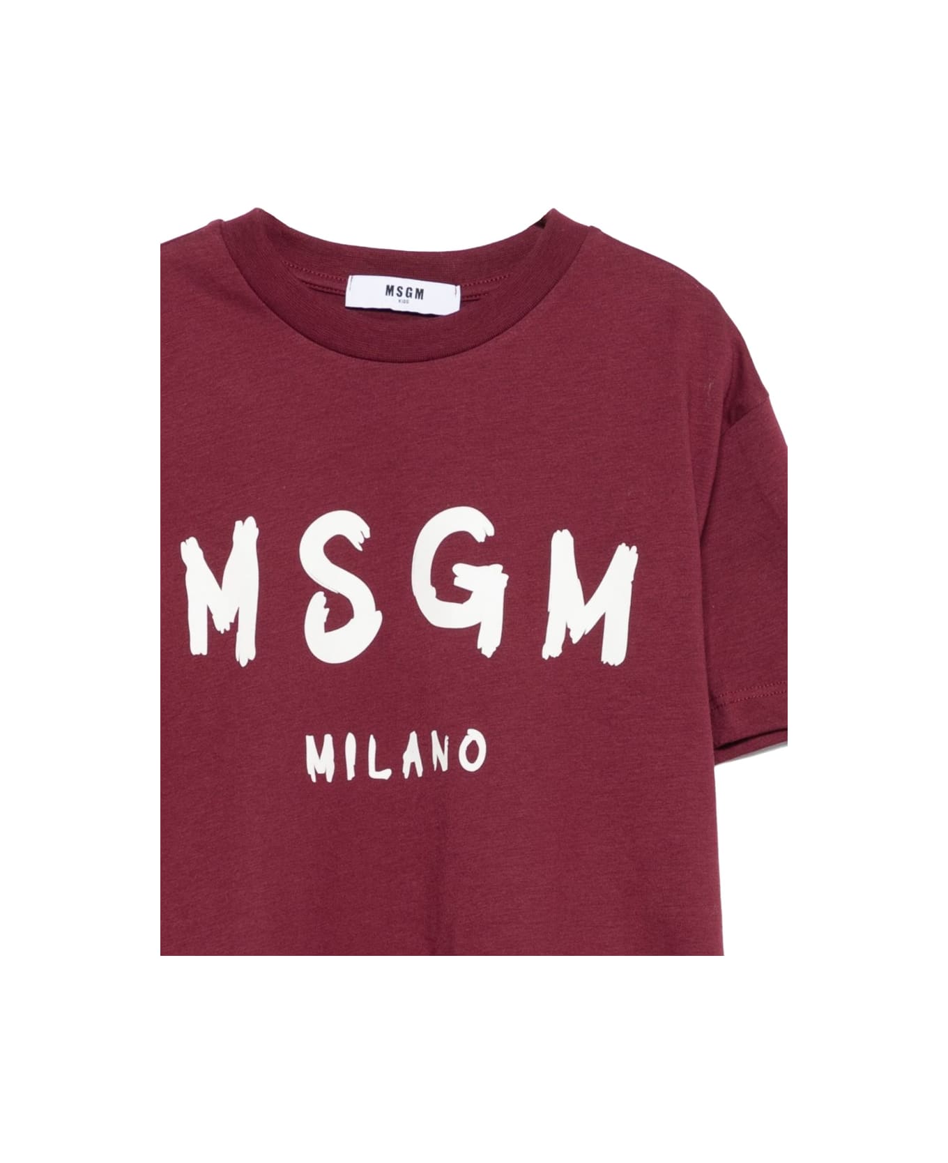 MSGM T-shirt With Logo - RED