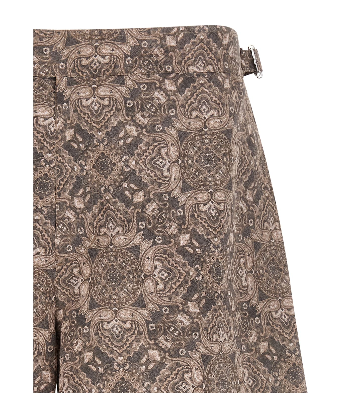 Brunello Cucinelli Paisley Print Swimsuit - Beige
