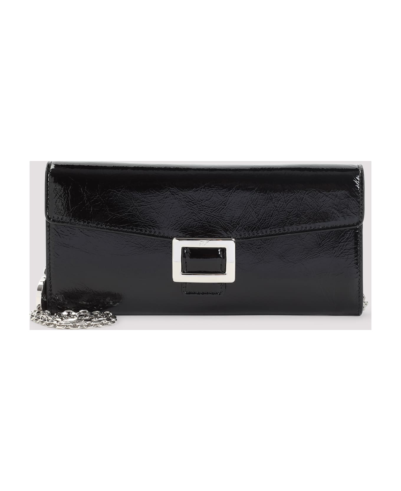 Roger Vivier Belle Clutch - Nero