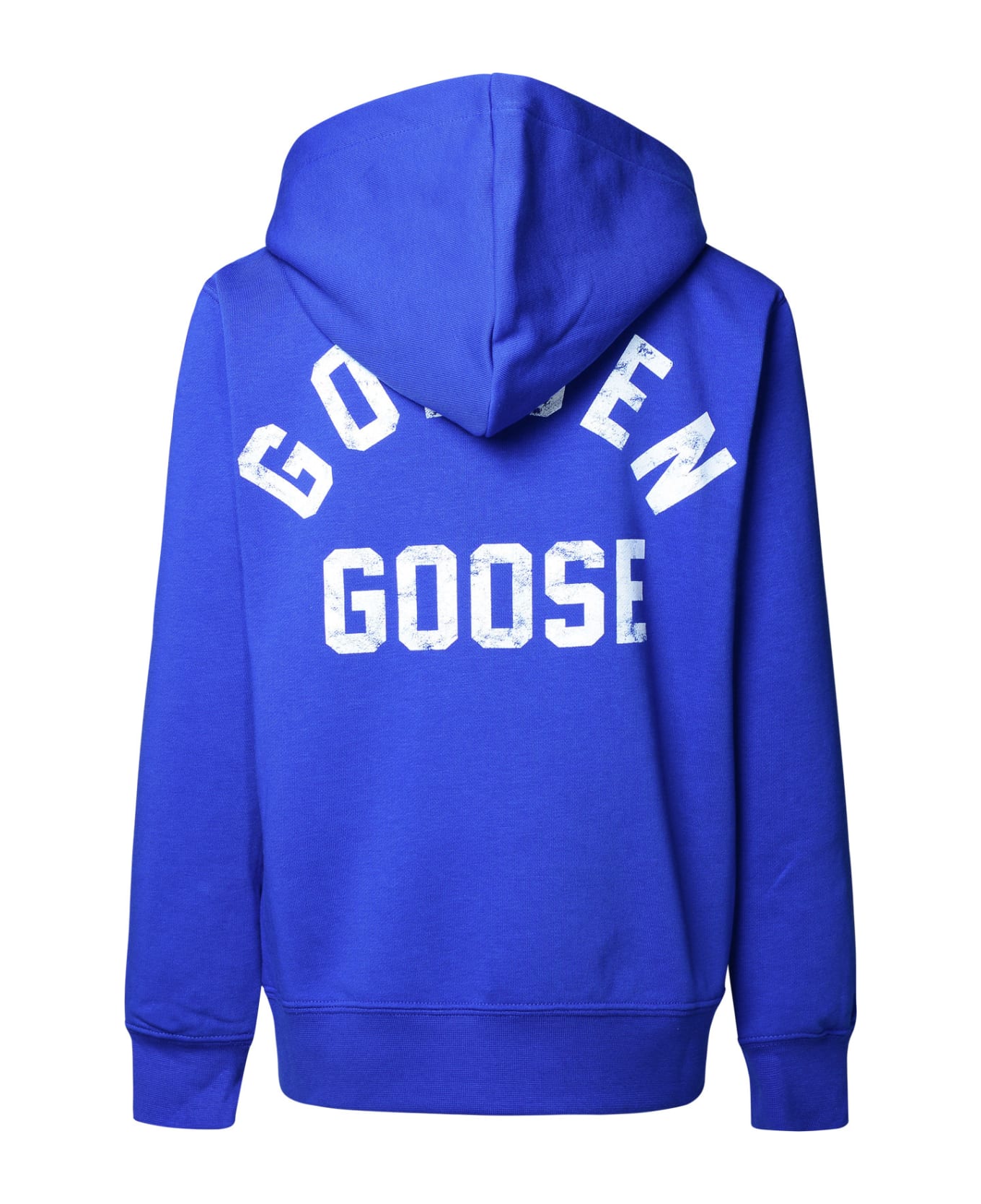 Golden Goose Blue Cotton Sweatshirt - Blue ニットウェア＆スウェットシャツ
