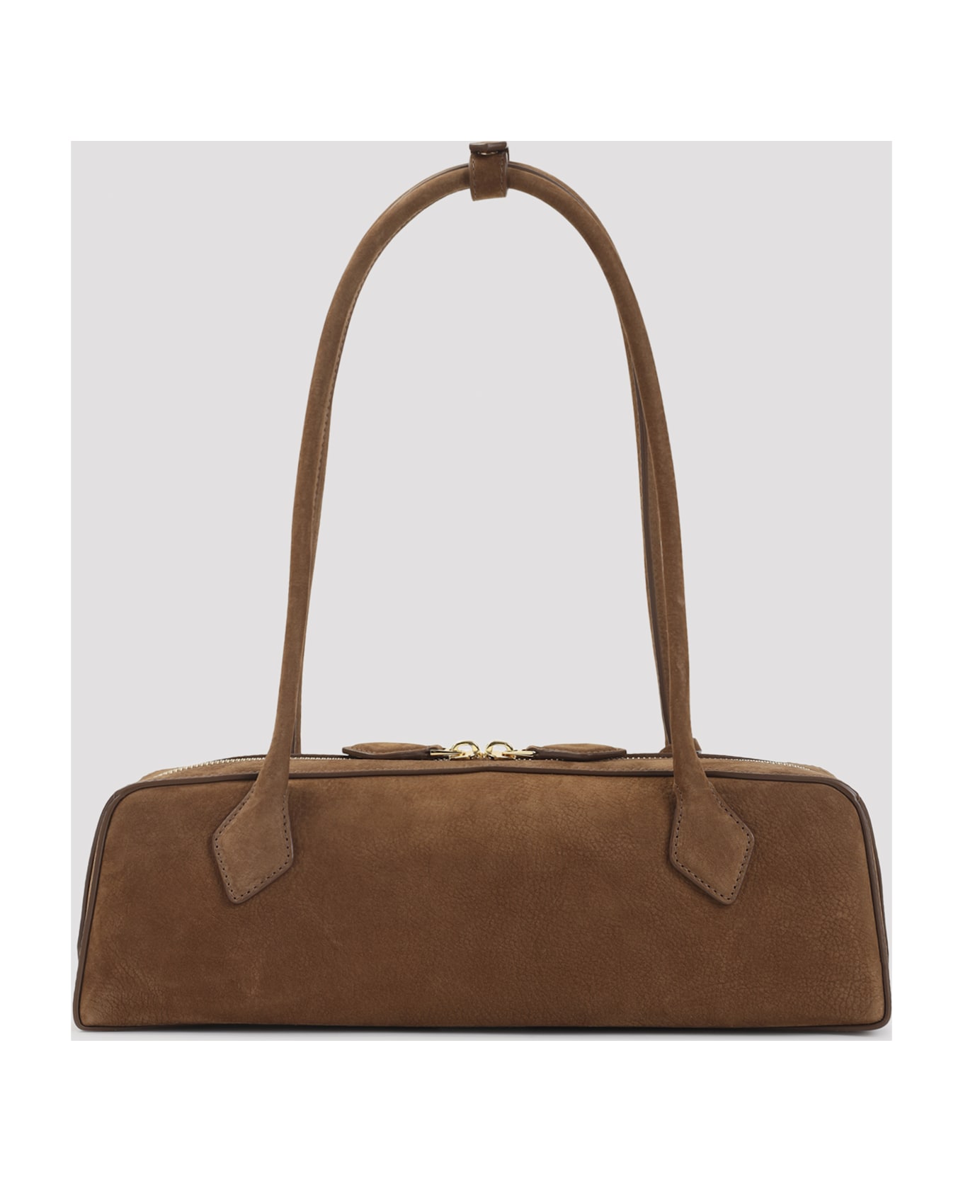 Alaia Alaïa Teckel Medium Shoulder Bag - Terre D`ombre