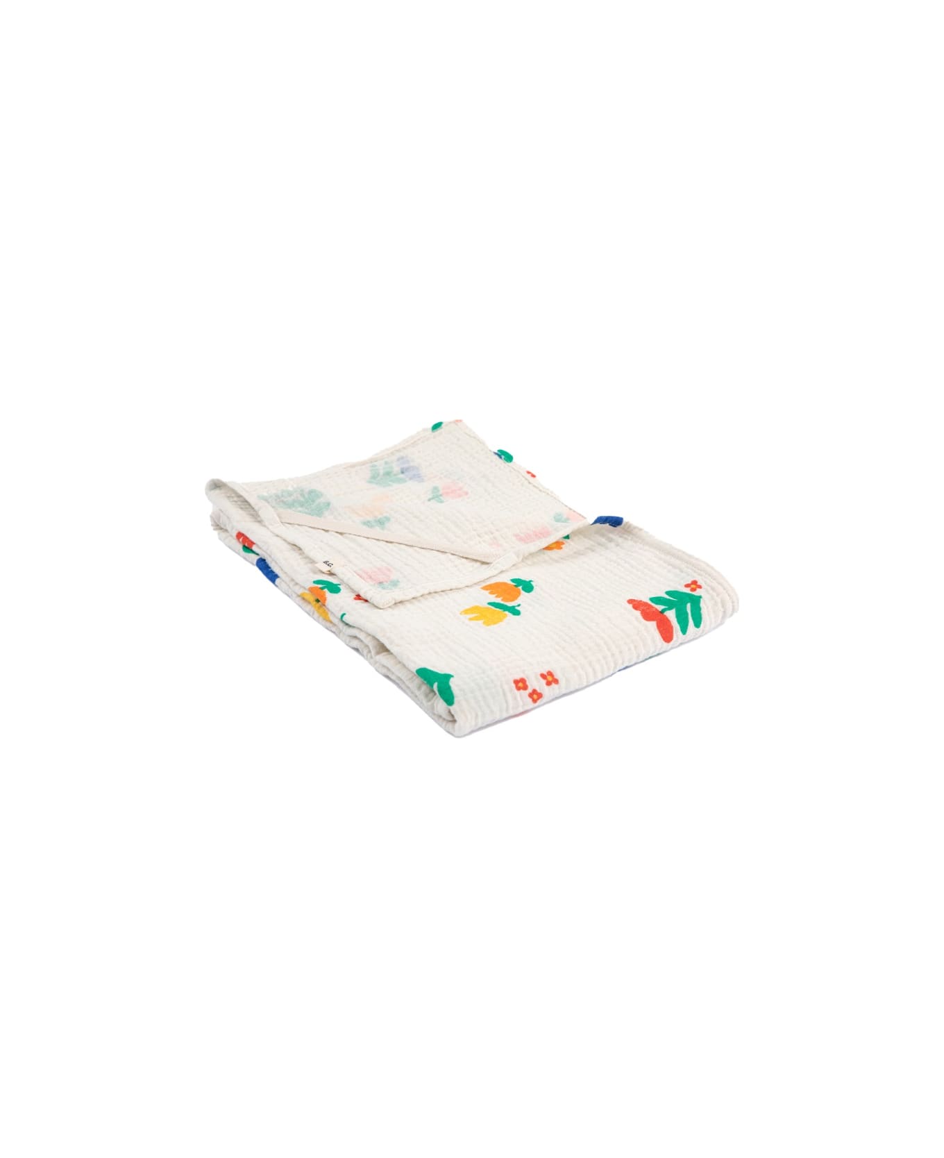 Bobo Choses "garden Party" Bib Set - WHITE
