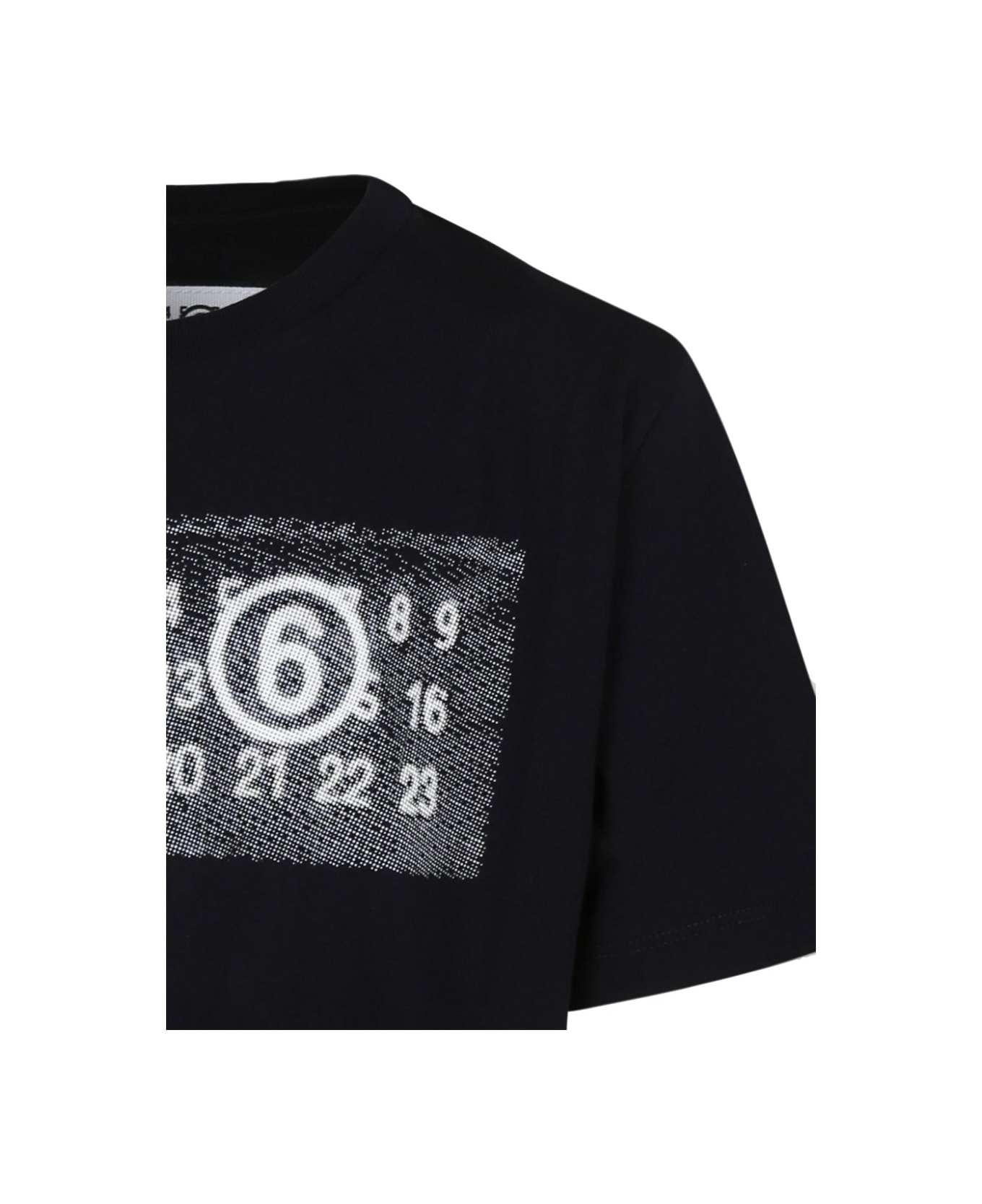 MM6 Maison Margiela T-shirt - BLACK
