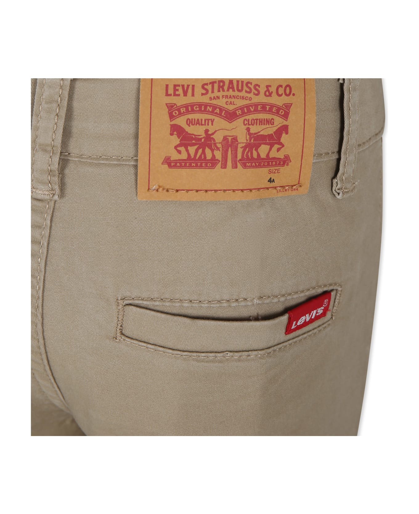 Levi's Brown Trousers For Boy With Logo - Brown