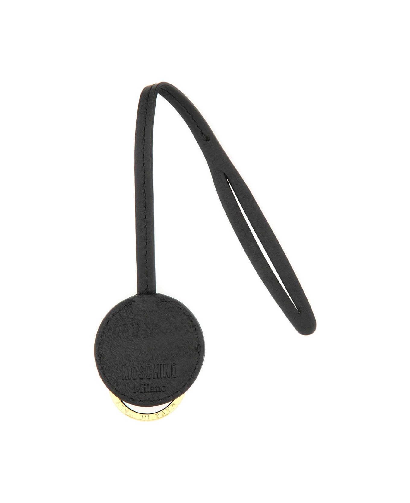 Moschino Leather Keychain - MULTICOLOUR