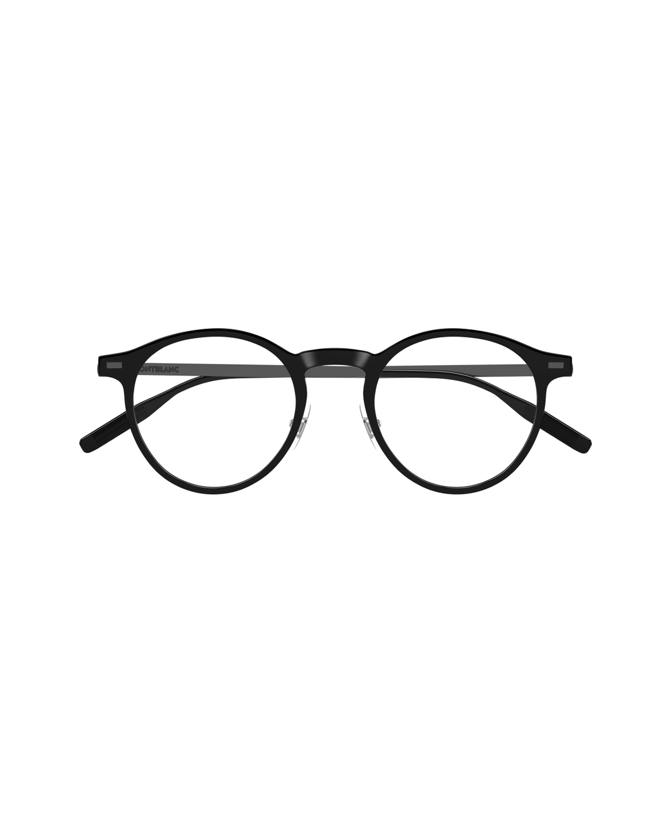 Montblanc Mb0426o Linea Snowcap 001 Black Ruthenium Glasses - Nero