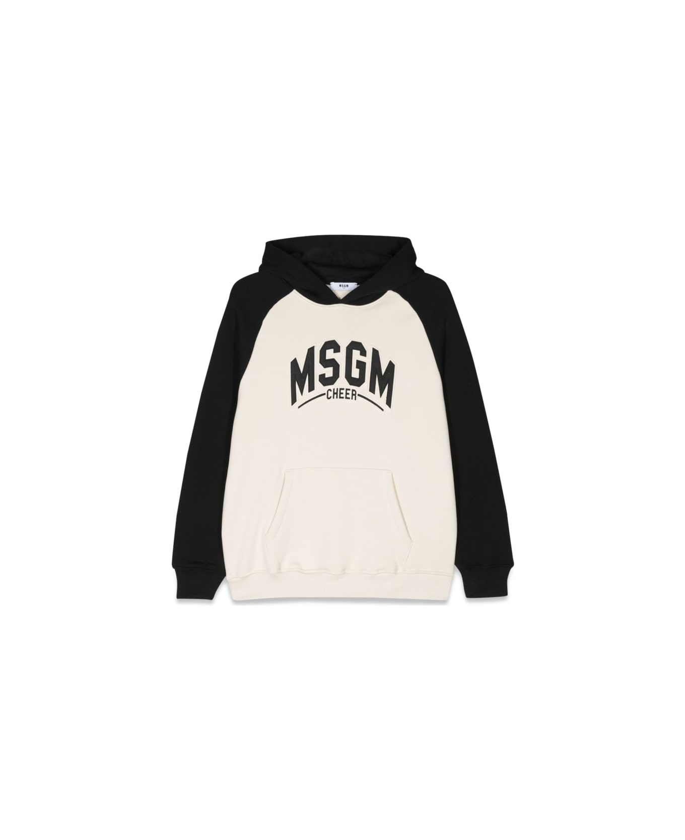 MSGM Raglan Hoodie Boy - MULTICOLOUR