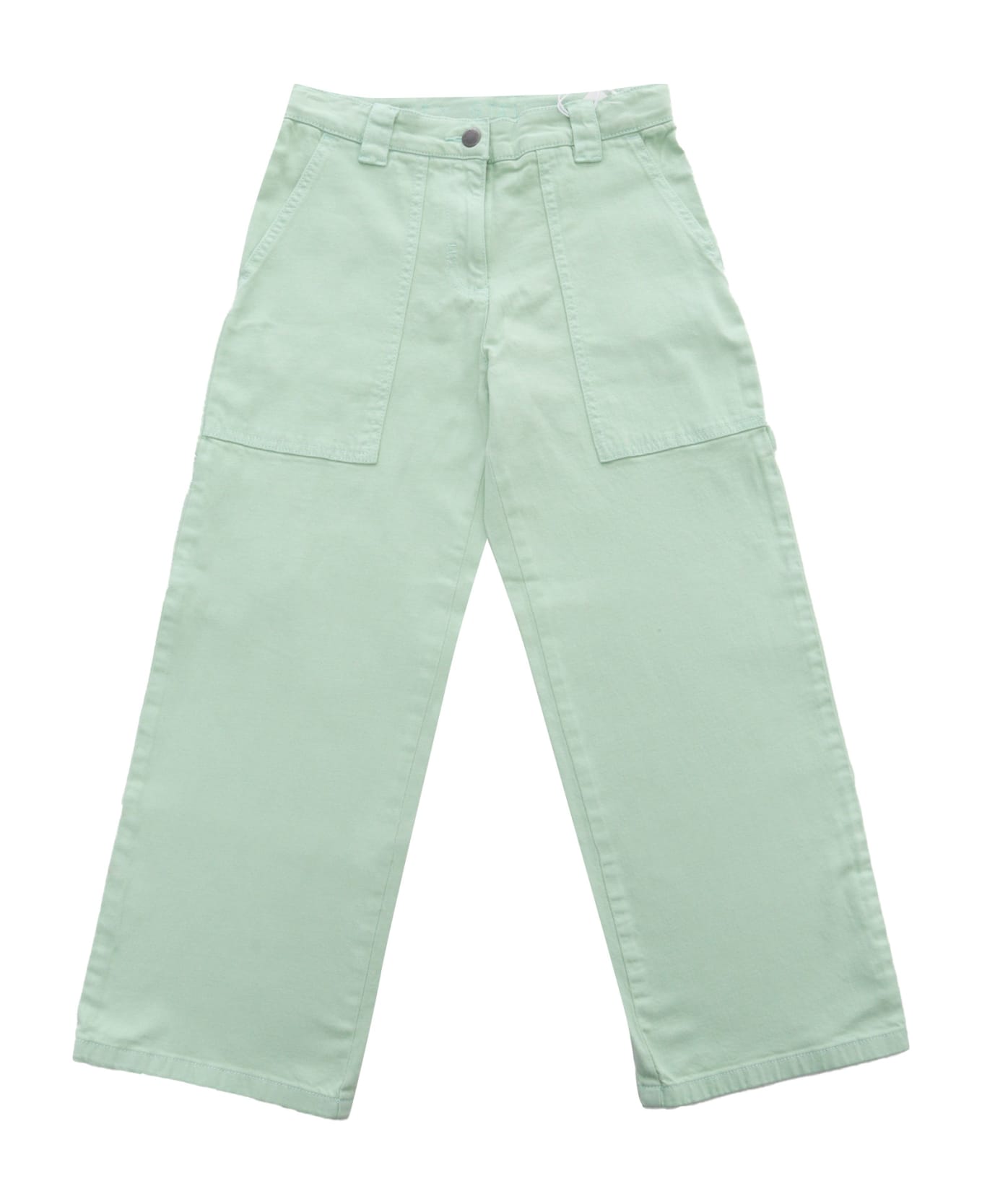 Stella McCartney Kids Green Mint Trousers - GREEN
