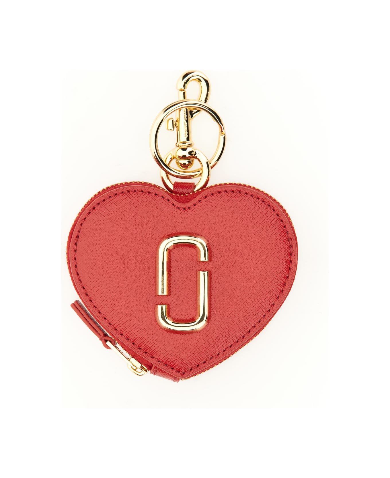 Marc Jacobs Pouch The Heart - True Red クラッチバッグ