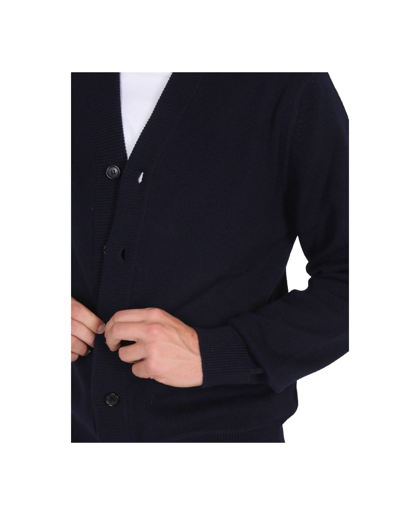 PS by Paul Smith V-neck Cardigan - BLUE
