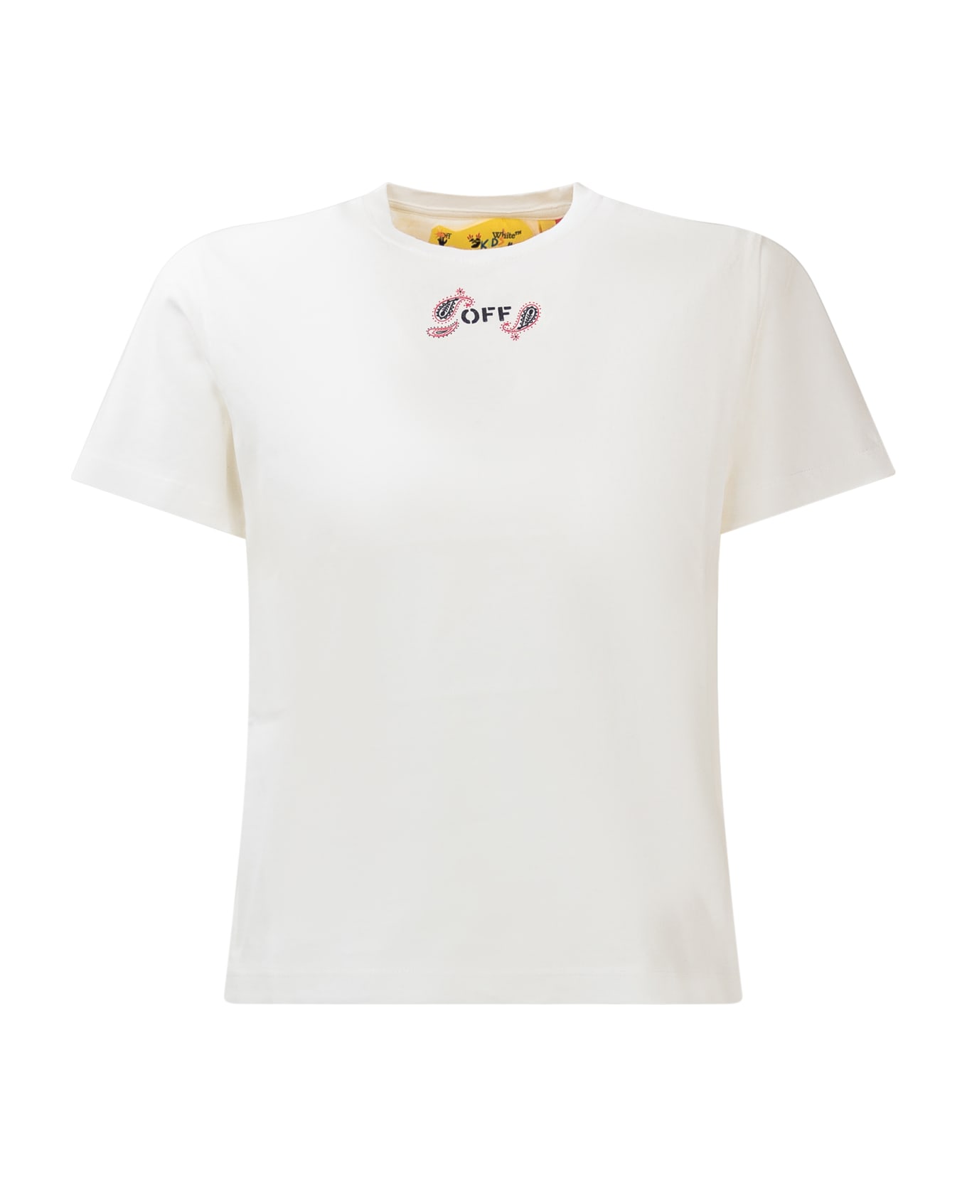 Off-White Bandana T-shirt - White Tシャツ＆ポロシャツ