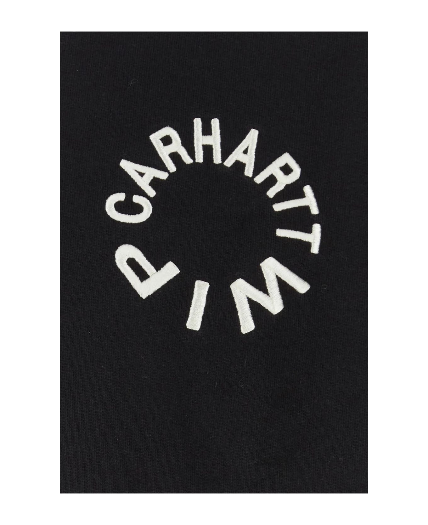 Carhartt Black Stretch Cotton Work Varsity Sweat - Black Wax
