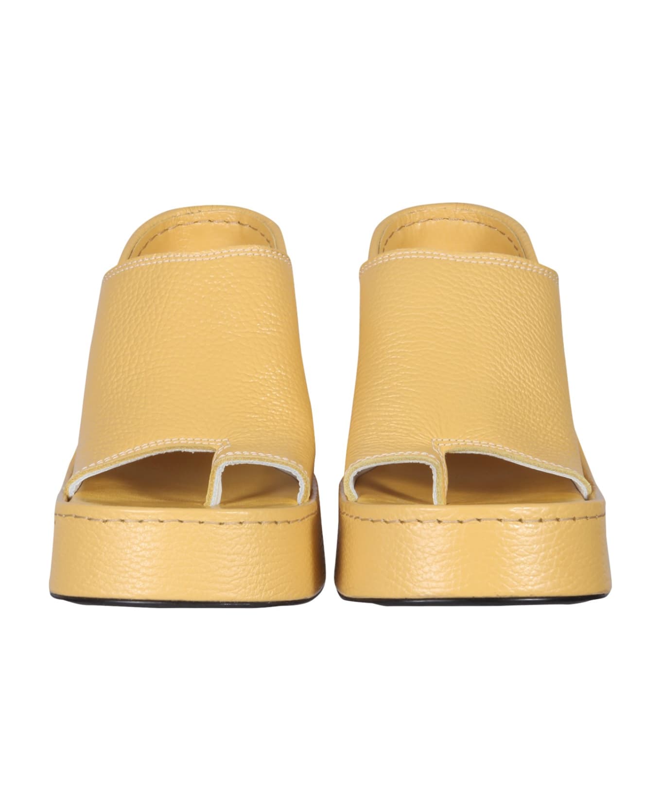 Miista Thais Wedge Sandals - GIALLO