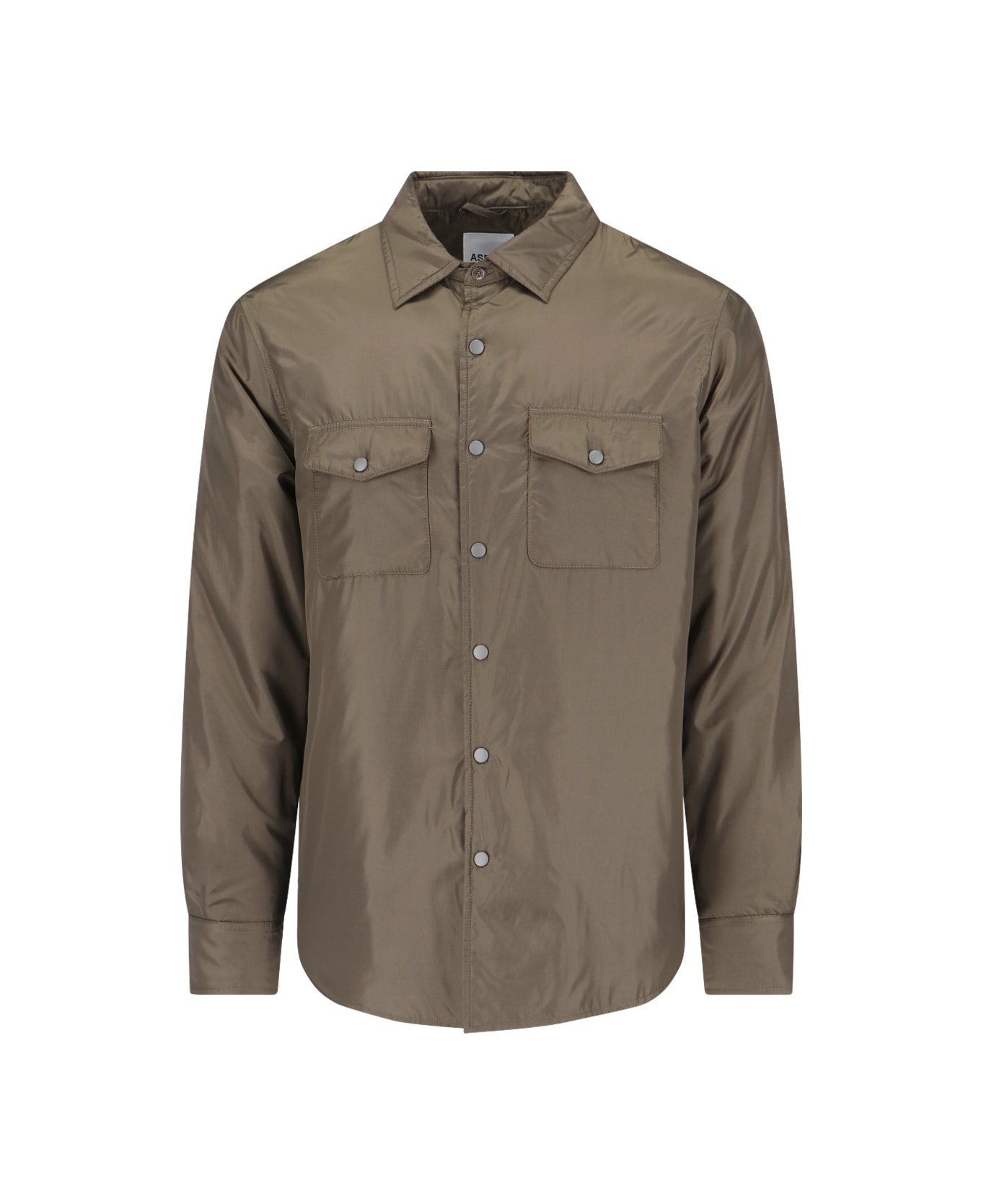 Aspesi Nylon Shirt Jacket - Green