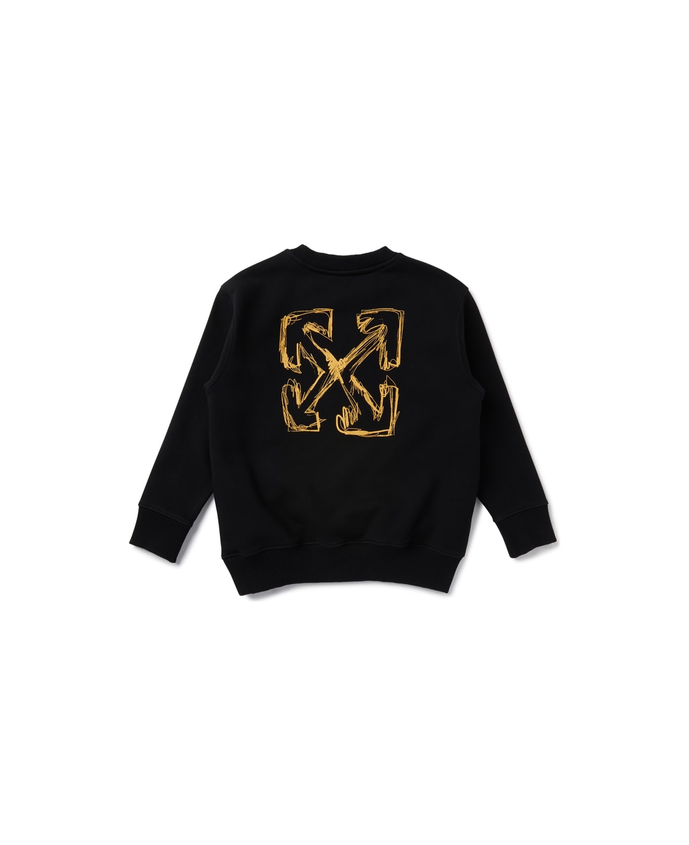 Off-White Arrowacryliccrewneck - BLACK