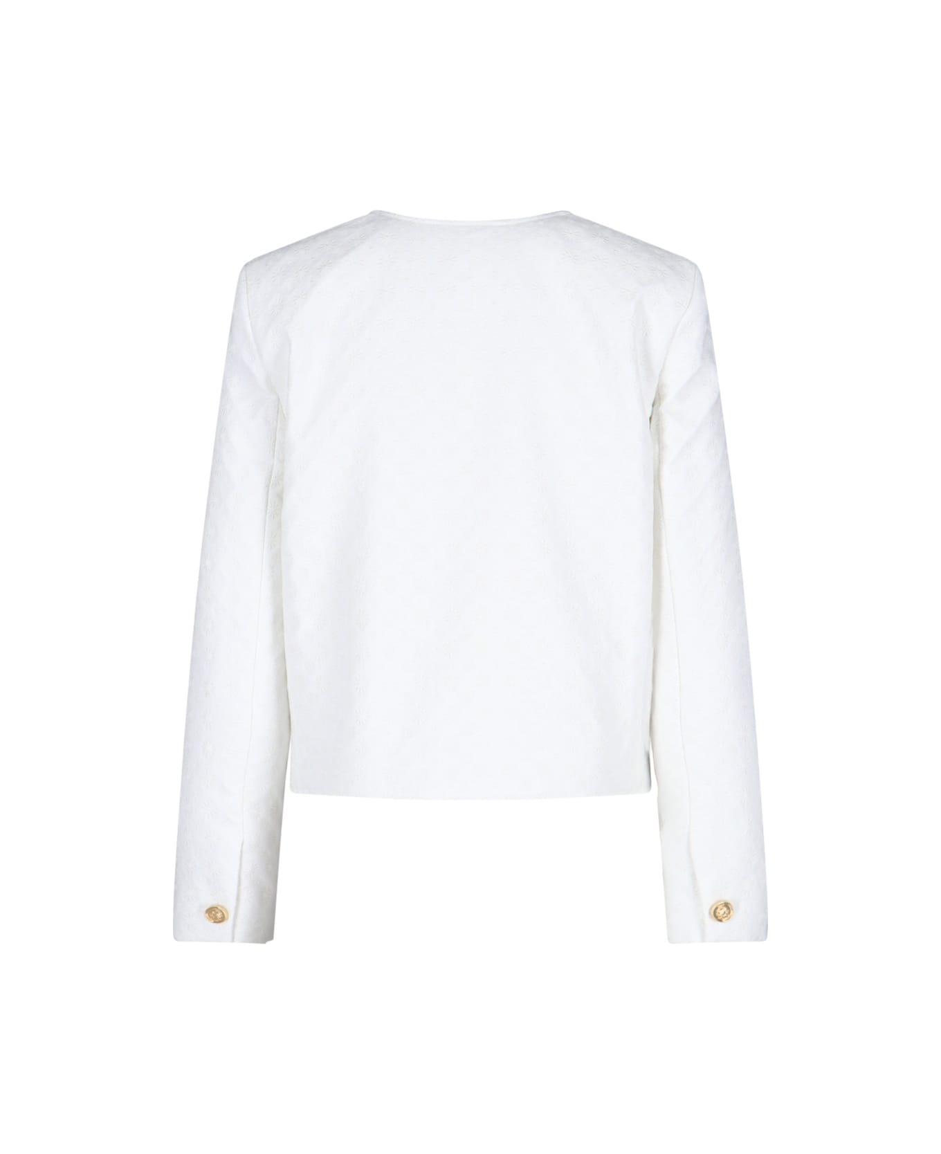 Celine Quilted Jacket "chelsea" - White