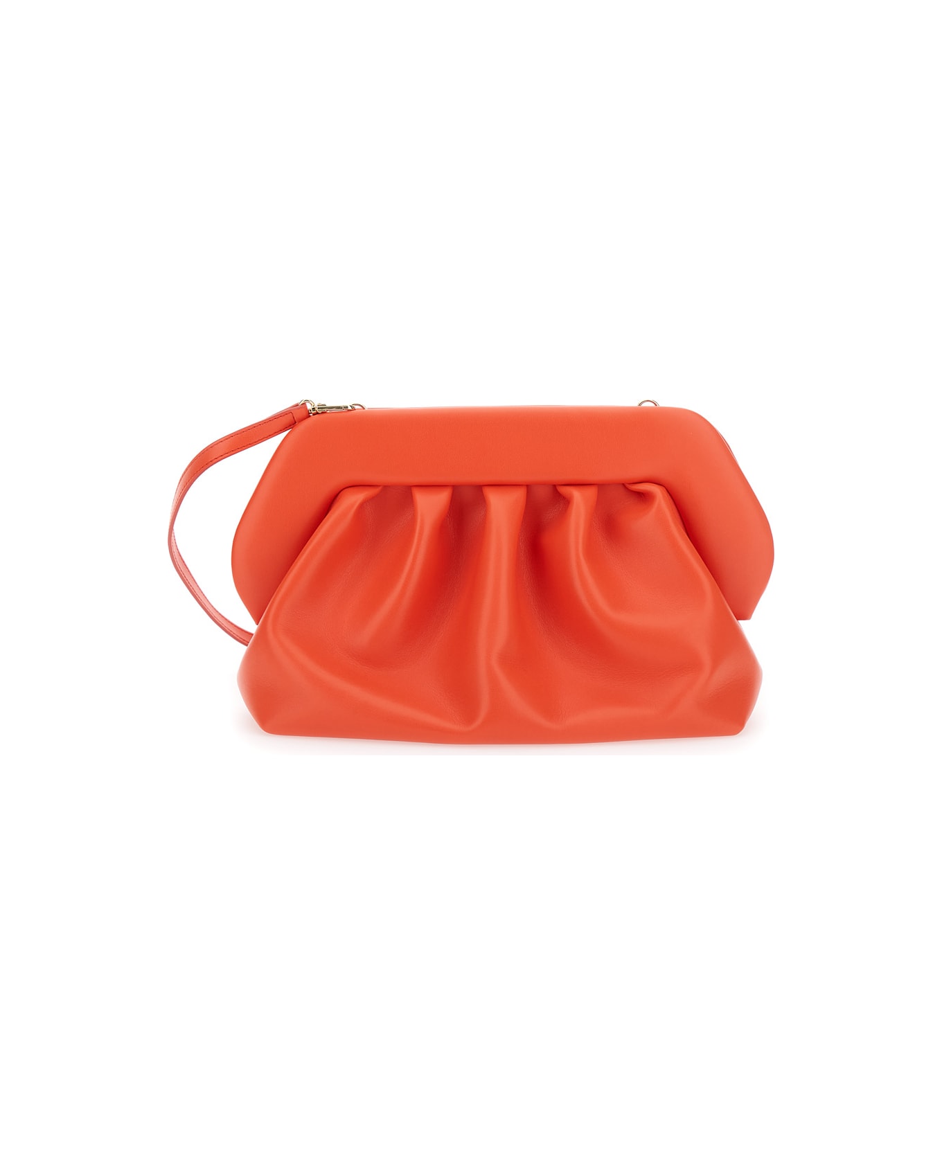 THEMOIRè Orange Clutch Bag With Magnetic Closure In Eco Leather Woman - Red クラッチバッグ