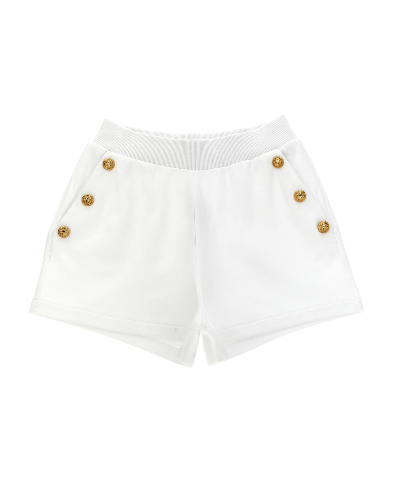 Balmain 'leone Catena' Shorts - White